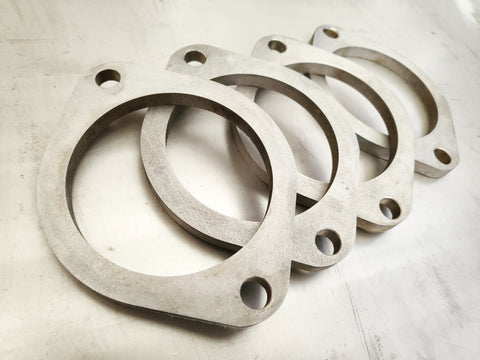 Titanium 2 Bolt Flange - 63.5mm / 2-1/2" - 86mm Hole Spacing