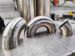 Titanium Pie Cuts - 88.9mm / 3.5” - 1mm wt - 1D - Pack of 5